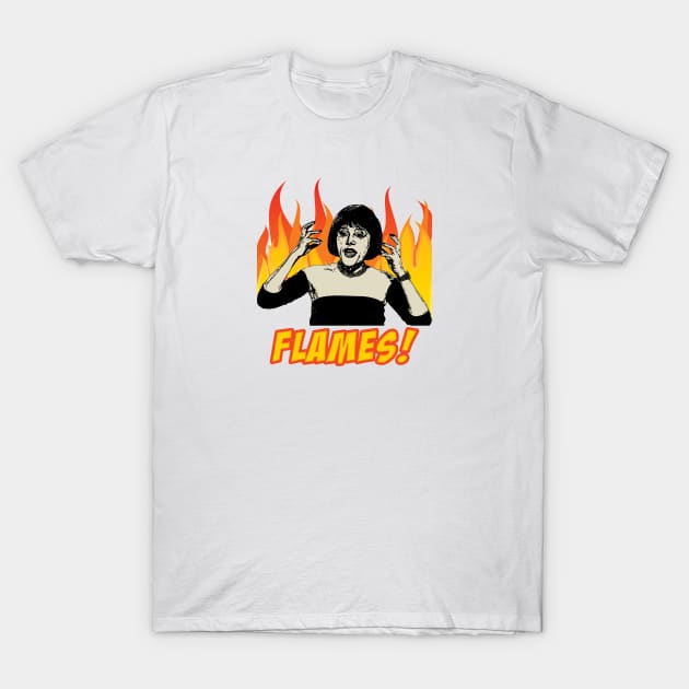 Flames! T-Shirt by BigOrangeShirtShop